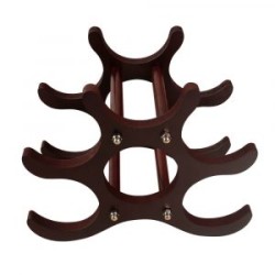 CAVA DE MADERA PARA 6 BOTELLAS DE VINO