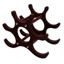 CAVA DE MADERA PARA 6 BOTELLAS DE VINO