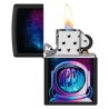 ENCENDEDOR ZIPPO NEGRO MATE ASTRONAUTA ZIPPO Y GALAXIA