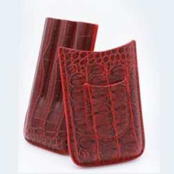 PURERA COLOR VINO TEXTURA REPTIL PARA 3 PUROS