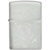 ENCENDEDOR ZIPPO CROMADO MATE CON SIGNO ZODIACAL
