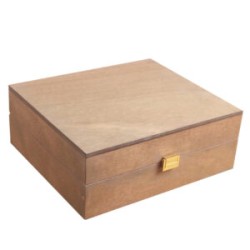 HUMIDOR PARK LANE CHICO SMOOTH VANILLA PARA 30 PUROS SERIE NATURAL OILS