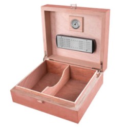 HUMIDOR PARK LANE CHICO RED MAHOGANY PARA 30 PUROS SERIE NATURAL OILS