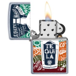 ENCENDEDOR ZIPPO DISEÑA TU MEXICO TEQUILA DE MIS AMORES