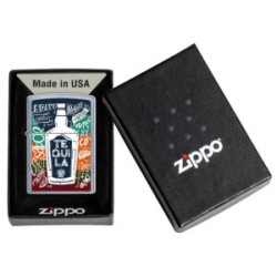 ENCENDEDOR ZIPPO DISEÑA TU MEXICO TEQUILA DE MIS AMORES