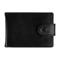 BILLETERA PARK LANE DE PIEL CON MONEY CLIPCOLOR NEGRO