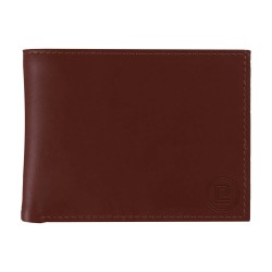 BILLETERA PARK LANE DE PIEL COLOR CAFE