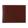 BILLETERA PARK LANE DE PIEL COLOR CAFE