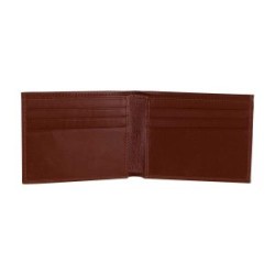 BILLETERA PARK LANE DE PIEL COLOR CAFE