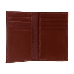 TARJETERO PARK LANE DE PIEL COLOR CAFE