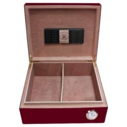 HUMIDOR PARK LANE PARA 75 PUROS COLOR CAOBA