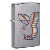 ENCENDEDOR ZIPPO CROMADO ICONO PLAYBOY MULTICOLOR