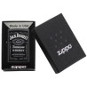 ENCENDEDOR ZIPPO JACK DANIELS NEGRO CON TEXTURA