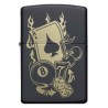 ENCENDEDOR ZIPPO NEGRO MATE APUESTAS
