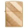 ENCENDEDOR ZIPPO TEJIDO DIAGONAL DORADO
