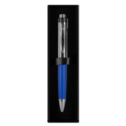 BOLIGRAFO PARK LANE DE METAL CON PU COLOR AZUL USB 4GB