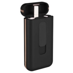 CIGARRERA PARK LANE BORDES CURVOS COLOR NEGRO CON USB