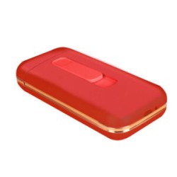 CIGARRERA PARK LANE BORDES CURVOS COLOR ROJO CON USB