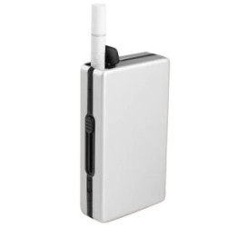 CIGARRERA METALICA DE 100 MM CON DISPENSADOR COLOR BLANCO