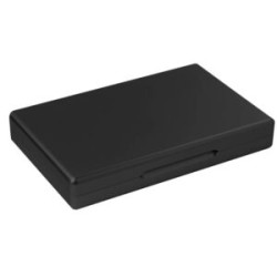 CIGARRERA METALICA DE 100 MM PARA 20 CIGARROS COLOR NEGRO