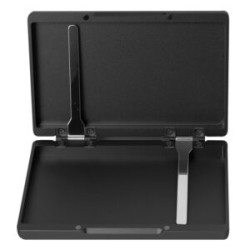 CIGARRERA METALICA DE 100 MM PARA 20 CIGARROS COLOR NEGRO