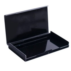 CIGARRERA METALICA 100 MM COLOR NEGRO