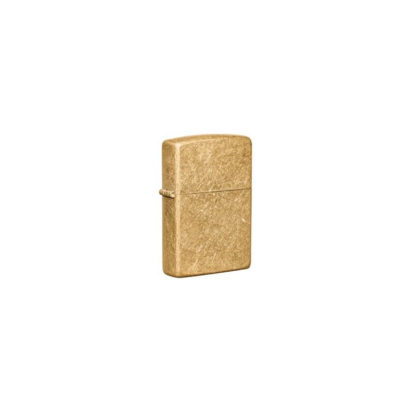 ENCENDEDOR ZIPPO COLOR DORADO TUMBLED BRASS