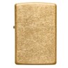 ENCENDEDOR ZIPPO COLOR DORADO TUMBLED BRASS