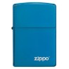 ENCENDEDOR ZIPPO ZAFIRO CON LOGO ZIPPO