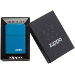 ENCENDEDOR ZIPPO ZAFIRO CON LOGO ZIPPO