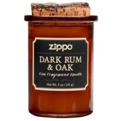 VELA AROMATICA ZIPPO DARK RUM & OAK