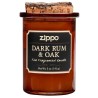 VELA AROMATICA ZIPPO DARK RUM & OAK
