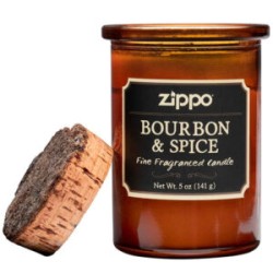 VELA AROMATICA ZIPPO BOURBON & SPICE