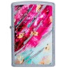 ENCENDEDOR ZIPPO RACHAS ROSAS Y AZULES