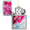 ENCENDEDOR ZIPPO RACHAS ROSAS Y AZULES