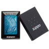 ENCENDEDOR ZIPPO CON ONDAS AZULES