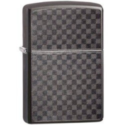 ENCENDEDOR ZIPPO CUADROS NEGROS
