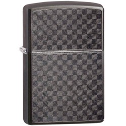 ENCENDEDOR ZIPPO CUADROS NEGROS