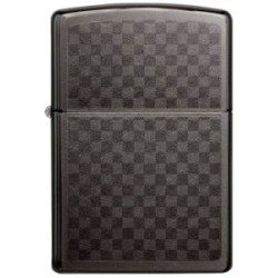 ENCENDEDOR ZIPPO CUADROS NEGROS