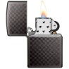 ENCENDEDOR ZIPPO CUADROS NEGROS