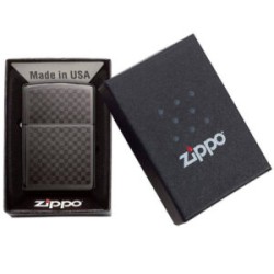 ENCENDEDOR ZIPPO CUADROS NEGROS
