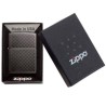 ENCENDEDOR ZIPPO CUADROS NEGROS