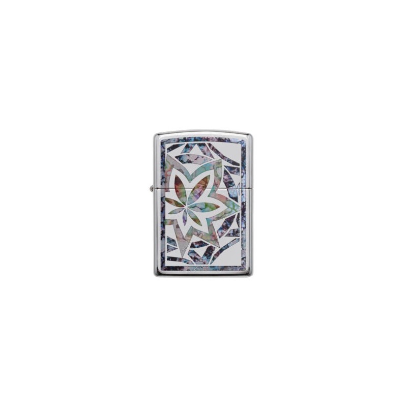 ENCENDEDOR ZIPPO HOJA DE COLORES