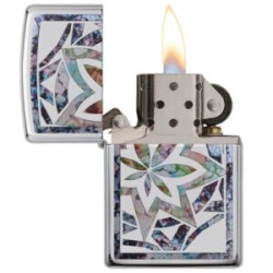 ENCENDEDOR ZIPPO HOJA DE COLORES