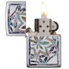 ENCENDEDOR ZIPPO HOJA DE COLORES