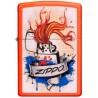 ENCENDEDOR ZIPPO SPLASH NARANJA