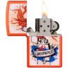 ENCENDEDOR ZIPPO SPLASH NARANJA