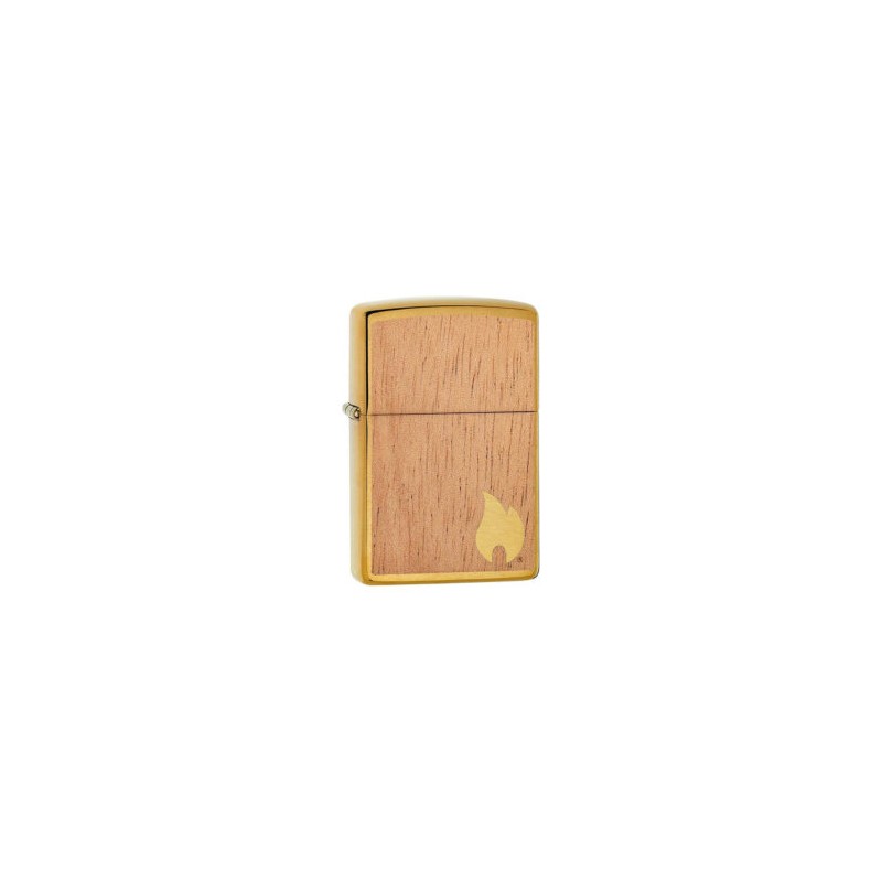 ENCENDEDOR ZIPPO WOODCHUCK CAOBA