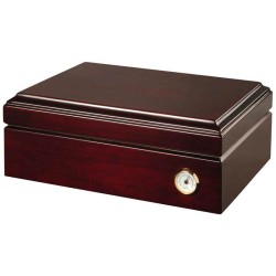 HUMIDOR PARA 75 PUROS EN CAOBA INGLESA