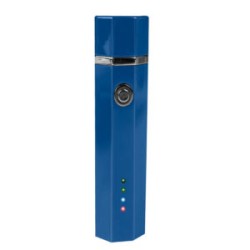 ENCENDEDOR HEXAGONAL AZUL CON CABLE USB INTEGRADO